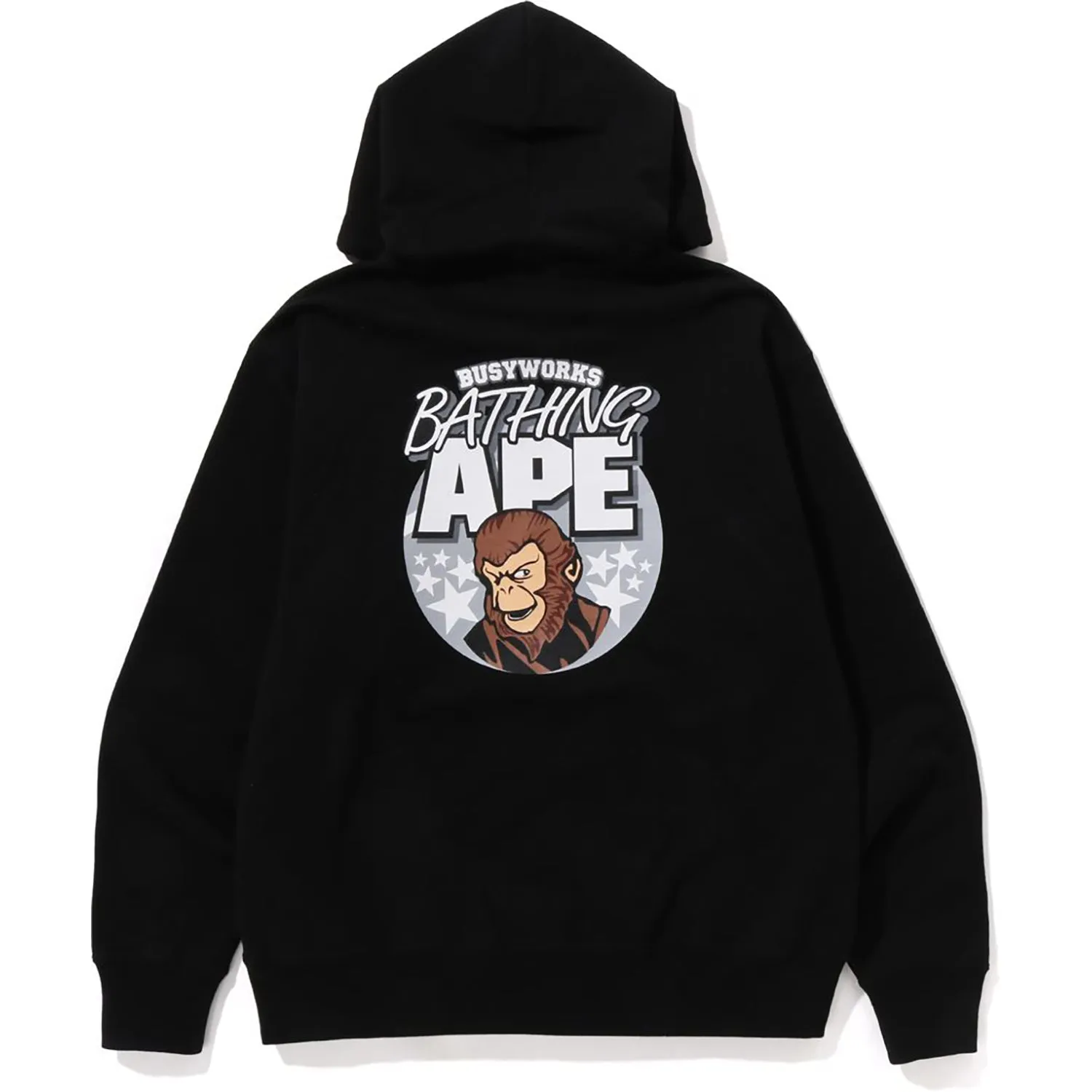 APE RELAXED FIT PULLOVER HOODIE MENS