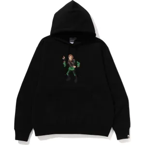 APE RELAXED FIT PULLOVER HOODIE MENS