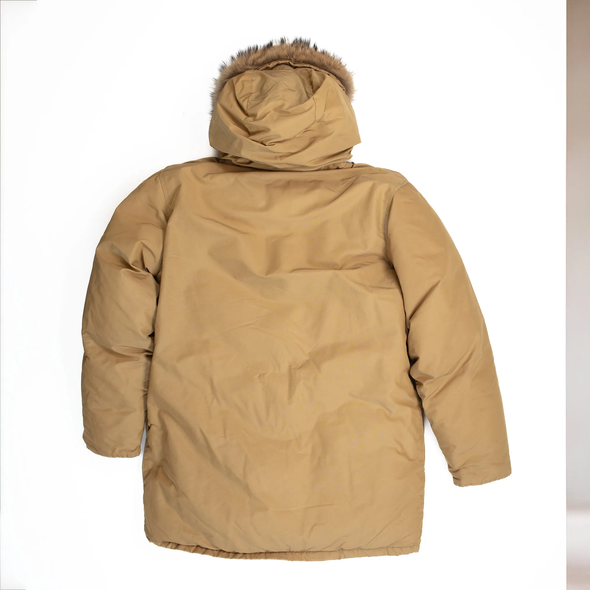 Artic Parka in Gold Khaki - M