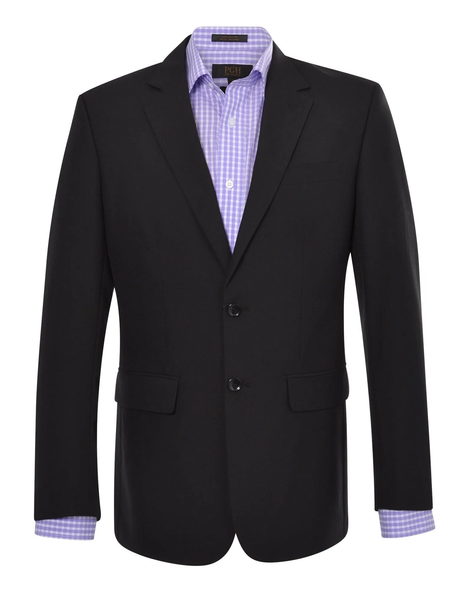 Big Mens Corporate Collection Black Sports Jacket