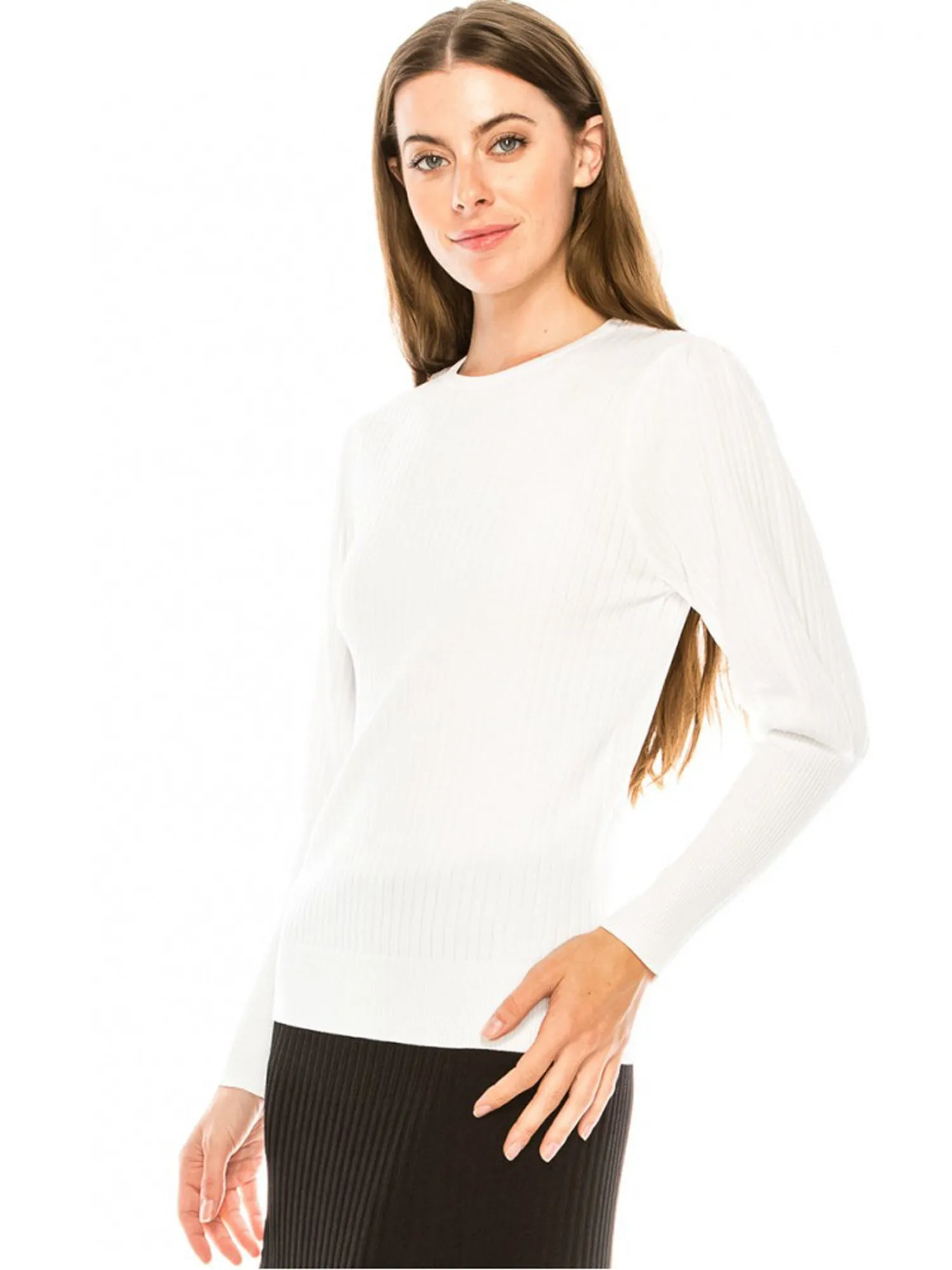 Binj Ribbed Crewneck Sweater