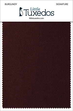 Burgundy Signature Fabric Swatch