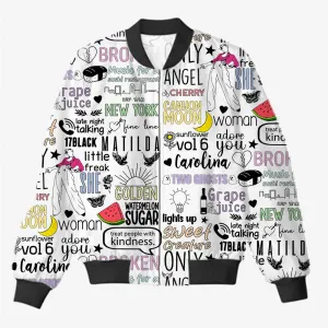 Harry Styles AOP Bomber Jacket