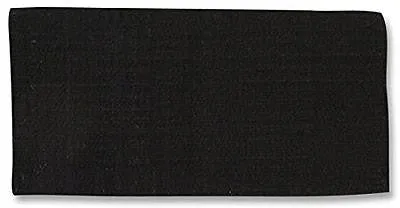 Mayatex Black Oversized Solid Wool Show Blanket (38"x 34")