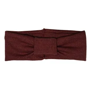 Turban Headwrap // Wine KNIT