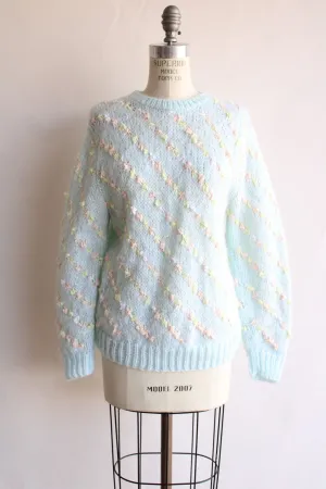 Vintage 1980s Forindi Light Blue Sweater